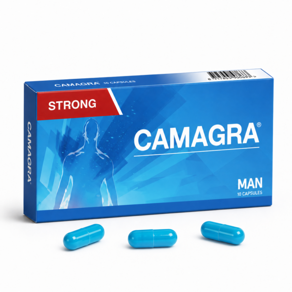 Camagra Man Strong 10 capsules krachtige kruidenformule met caps